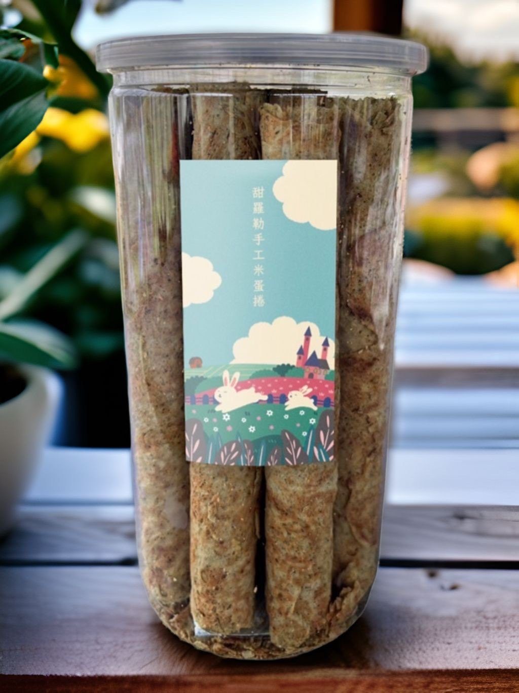 Handmade egg rolls